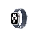 PSR aksesuar Watch Ultra 49 mm Uyumlu KRD-03 Storm Blue Hasır Strap Kayış Kordon