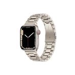 PSR aksesuar Watch Ultra 49 mm Uyumlu KRD-04 Starlight Metal Strap Kayış Kordon