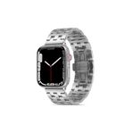 PSR aksesuar Watch Ultra 49 mm Uyumlu KRD-20 Gümüş Metal Strap Kayış Kordon