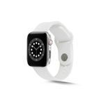 PSR aksesuar Watch Ultra 49 mm Uyumlu KRD-37 Beyaz Strap Kayış Kordon