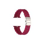 PSR aksesuar Watch Ultra 49 mm Uyumlu KRD-72 Koyu Mor Strap Kayış Kordon