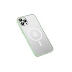 PSR aksesuar Yeşil Zore Mokka Wireless Kılıf-Yeşil iPhone 12 Pro Max ile uyumlu