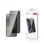 PSR aksesuar Zore Kor Privacy Cam Ekran Koruyucu-Siyah Galaxy S24 Plus ile uyumlu