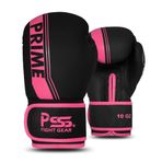 PSS T4U Boks Eldiveni Çocuk Gençler 3 ila 14 Yaş 10oz 10oz Erkek Kız Mavi Kırmızı Beyaz Gri Mor Muay Thai Kickboks İngilizce Boks, Ref 1029, Pembe 10 Oz