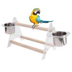 Pssopp Kuş Levrek Papağan Oyun Alanı Kuş Oyun Alanı Kuşlar Yiyecek Kase Mama Besleyici Papağan Amerika Papağanı Afrika Griler Muhabbet Kuşları Parakeets Cockatiels