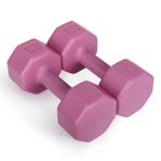 Psspor 2 Adet 3Kg Pembe Renk Dambıl Seti ( 2 Adet 3Kg Gönderim Yapılmaktadır)