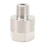 Psytfei Basınç Göstergesi Adaptörü 1/8in NPT Erkek M10x1.0 Dişi Dişli Redüktör Adaptörü Gösterge Sensörü Gönderici Adaptörü Yağ Yakıt Su Basınç Sıcaklığı