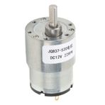 Psytfei DC Sonsuz Dişli Motor DC12V 22RPM Kendinden Kilitlemeli Geri Dönüşümlü Mini Türbin Dişli Motor Banka ATM Için Yüksek Burulma Ayarlanabilir Hız Azaltma Elektrik Motoru