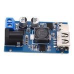 Psytfei DC'den DC'ye Düşürücü Dönüştürücü Modülü 51 X 30 X 15mm USB Trafo Çift Çıkışlı Voltaj Regülatör Kartı 8.2‑32V Giriş 3‑20V Çıkış