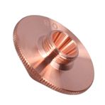 Psytfei Fiber Lazer Nozulları Tek Katmanlı 0.8 Diyafram Bakır Kaynak Nozulu Optik Fiber Lazer Kesim Nozulu Metal Optik Fiber Lazer Kesim Makinesi Için 1000Mpa