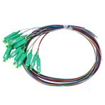 Psytfei SC‑0,9mm Fiber Optik Kablolar Için Tek Modlu Fiber Pigtail Kablo 12 Çekirdekli Ağ İletişim Sistemi Için Tek Modlu Fiber Bağlantı Kablosu
