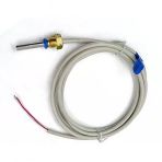 PT1000 Sıcaklık Sensörü 0C/105C Çelik Isı Probu 1.5 Metre IP68 Su Geçirmez Isıtıcı Fırın Kazan