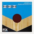 PTX Mixed Grit 125 mm Zımpara Kağıdı
