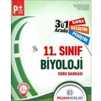 Puan Yayınları 11. Sınıf Biyoloji 3'ü 1 Arada Soru Bankası