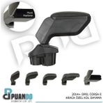 Puando P17514 2014+ Opel Corsa E Araca Ozel Kol Dayama Siyah