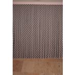 PUANLI MODEL PUDRA RENK HAZIR İP PERDE 300*280 cm