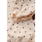 Puantiye Baskılı Bebek Sweatshirt