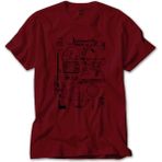 Pubg Items Kırmızı Tişört - XS