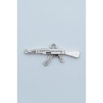 Pubg Keleş Ak-47 Kalaşnikof Gümüş Kaplama Kolye Ucu