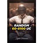 PUBG Mobile 60-8100 UC Arası Random UC