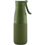 Puccon 500 ml Pipetli Haki Çelik Matara/termos - Silikon Gövdeli (Plus) - 50012 - Haki Yeşil