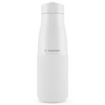 Puccon Beyaz 500 ml Paslanmaz Çelik Termos - Silikon Kaplı (Dalga) Okul, Günlük, Kamp - 50018