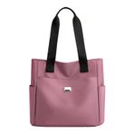 PUCHEN Omuz çantası | Kadın Tote Laptop Çantası - Büyük Kapasiteli Plaj Çantası, Okul için Bayan Tote Alışveriş Çantası, Günlük Çalışma, pinguin gri, Refer to description