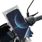 PUCHEN Telefon Çantası Motosiklet, Motosiklet için Su Geçirmez Telefon Çantası | Gidon Cep Telefonu Kılıfı Temizle Su Geçirmez - Bisiklet Tutkunları için Yüksek Hassasiyete Sahip Motosiklet Mobil Tutucu