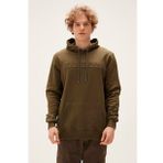 Pucker Bear Hoodie Haki Yeşil 3D Baskılı Kapüşonlu Erkek Sweatshirt