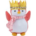 Pudgy Penguins Peluş 20 cm - Pembe Atkılı Penguen