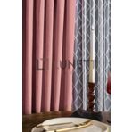 Pudra Rengi Pilesiz Ekstraforlu Düz Dikim Fon Perde Tek Kanat 12481 lntdz, 160 x 280