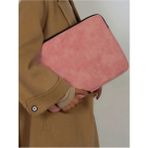 Pudra Unisex 13-14-15.6 Inç Uyumlu Macbook Kılıf Notebook Laptop Çantası - 15-16.1