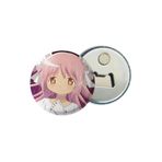 Puella Magi Madoka Magica Anime Buton Açacaklı Rozet Magnet 58 mm