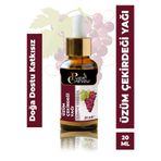 puer cheveu Saf Katkısız Üzüm Çekirdeği Yağı 20 ml