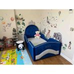 Puf Bebe 90X190 Ölçüde Çocuk Yatağı (Iç Yatak Dahildir) Isimsiz - Lacivert - 90 x 190 cm