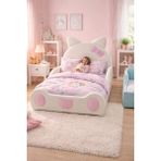 Puf Bebe Montessori 120 x 200 cm Mdf Çocuk Yatağı - Turuncu