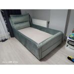 Puf Bebe Montessori 90X190 Mdf Çocuk Yatağı (Yatak Dahildir) - 100 x 200 cm - Gri