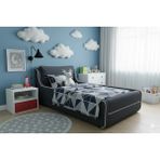 Puf Bebe Montessori 90X190 Mdf Çocuk Yatağı (Yatak Dahildir) - 90 x 190 cm - Antrasit