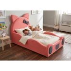 Puf Bebe Montessori 90X190 Mdf Çocuk Yatağı (Yatak Dahildir) - 90 x 190 cm - Lacivert