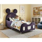 Puf Bebe Montessori Mdf Çocuk Yatağı 90 x 190 cm - 90 x 190 cm - Sarı