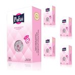 Pufai Sigara Ağızlığı Tar Süzen 8mm Uyumlu Normal Boy Filtre 150 Adet 5 Kutu Pembe