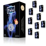 Pufai Sigara Filtresi Ağızlığı Tar Katran Süzer Normal Boy 8mm Uyumlu 200 Adet 10 Kutu Dark