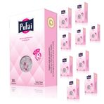 Pufai Sigara Filtresi Katran Tutar Ağızlık 8 mm Normal Boy Uyumlu 300 Adet 10 Kutu Pembe