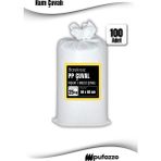 Pufazzo Kum Çuvalı 40 x 60 cm – 50 Gr/m2 100 Adet Polipropilen Çuval - Moloz, Çöp, Buz, Kum, Yem, Pelet, Gübre ve Tekstil Çuvallı