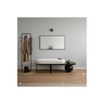 Puffi Bebi Siyah modern bench puf (100 CM)