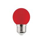 PUFFIN 1 W Kırmızı Renkli Led Gece Lambası Ampulü