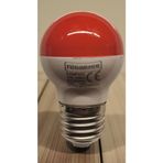 PUFFIN Kırmızı 1w Led Gece Lambası E27 Duy 1 Adet
