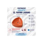 puffmicky lavabo tezgah üstü lavabo banyo tuvalet lavabosu