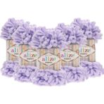Puffy 5'li Paket (5X100GR) El Örgü Ipi ( 146 Açık Lavanta)