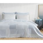 PUFFY Bain Pike, Çift Kişilik - Pamuk Polyester - 200x220 cm - Mavi